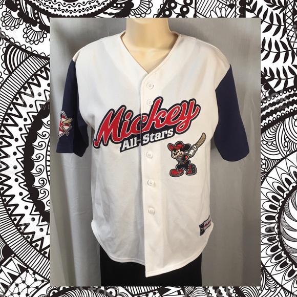 Disneyland Resort Tops - *Mickey Mouse All Stars* Baseball shirt. Rare
